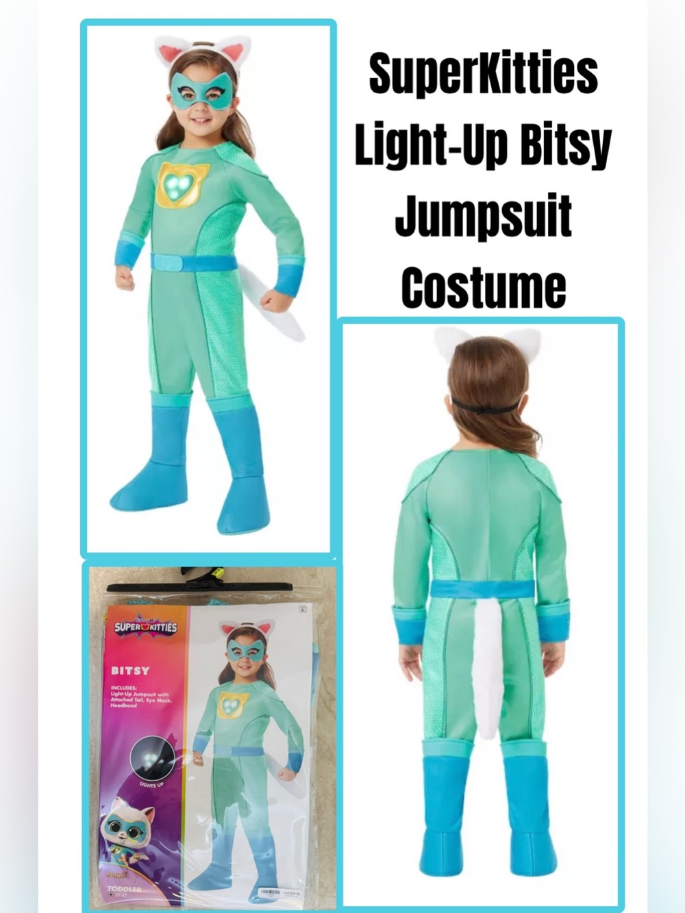 SuperKitties Light-Up Bitsy Jumpsuit
Costume
